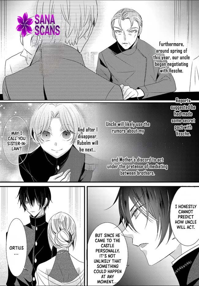 The Black Wolf King and the Silver Sacrificial Princess Chapter 8 - . Page 8